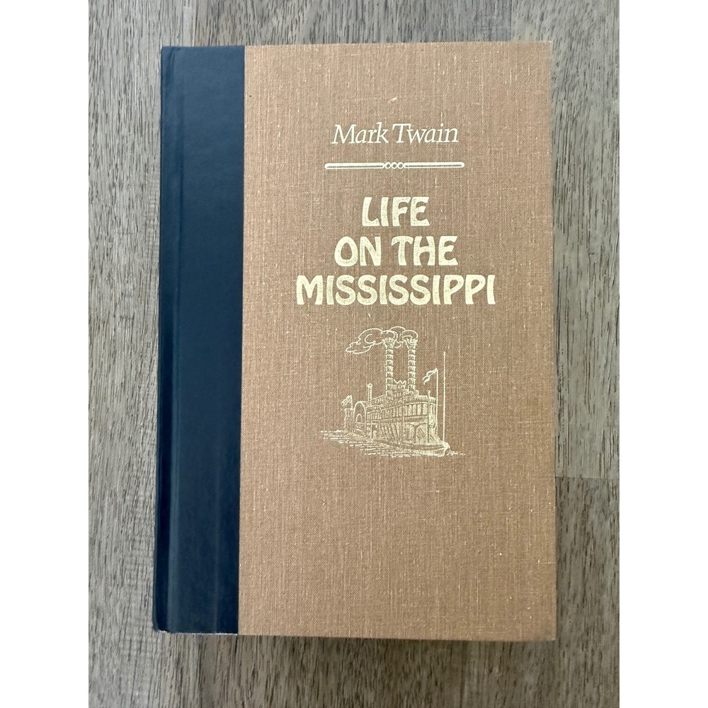1987 Mark Twain Life on the Mississippi Reader's Digest Hardcover Illustrated